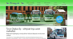 Desktop Screenshot of citybus.fi